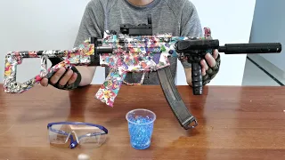 MP5K Gel Blaster Unboxing 2022 - Electric Splatter Ball Toy Gun