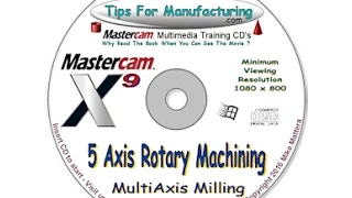TFM - Mastercam 5 Axis Machining - Flowline with Chain Control