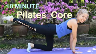 10 Minutes Pilates For Core Strengthening | 4K Pilates Workout