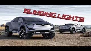 TESLA The Weeknd - Blinding Lights (2duds Remix) | 4K
