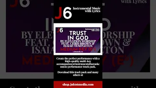 Elevation Worship | Trust In God Instrumental Music and Lyrics Medium Key (Eb) shorts