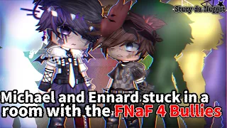 Michael & Ennard stuck in a room with the past FNaF 4 tormentors, but… [CHALLENGE | GCMM] {Ennchael}