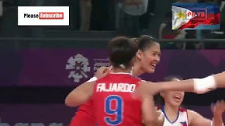 Jaja Santiago | Highlights | Philippines vs China | Quarterfinals | Asian Games 2018