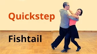 How to Dance Fishtail in Quickstep? / Ballroom Dance