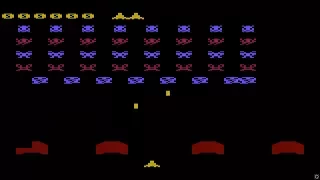 ATARI 8BIT XL XE Invaders ITS SPACE INVADERS CLONE By Kemal Ezcan 600