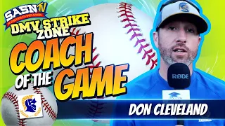 DMV Strike Zone Interviews Head Coach Don Cleveland