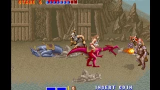 Lukozer Retro Game Review 262 - Golden Axe - Arcade Coin-Op