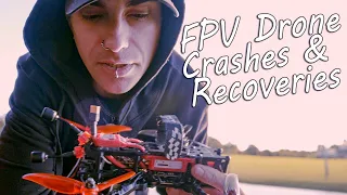 my FPV Drone Crashes & Recoveries