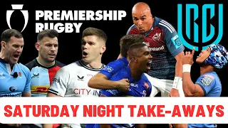 SATURDAY NIGHT TAKE-AWAYS | URC & PREMIERSHIP