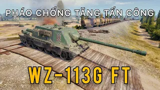WZ-113G FT: Pháo chống tăng cấp 10 ít người chơi nhất World of Tanks
