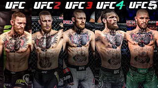 I Faced Conor McGregor On Every UFC Game (MAX DIFFICULTY)