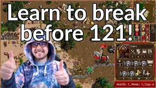 How to break before 121 || Heroes 3 Strategy Guide || Alex_The_Magician || Heroes 3 Guide