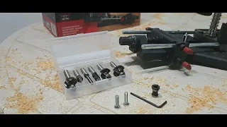 Мини обзор фрейзера Parkside POF1200D3Распаковка.Mini review the fraser ParksidePOF1200D3Unpacking.)