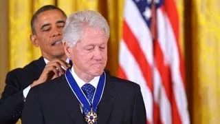 Bill Clinton Awarded the Medal of Freedom