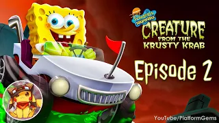 SpongeBob Creature from the Krusty Krab [4K] - Walkthrough Part 2 (Wii | PS2)