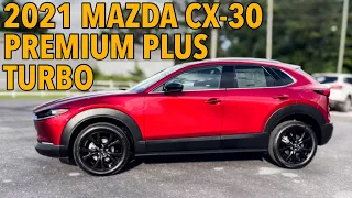 First Look | 2021 Mazda CX-30 Premium Plus Turbo 360 camera Traffic Jam Assist