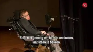 Stephen Hawking zet Leuven op stelten