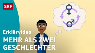 Geschlechtsidentität: Binär / non-binär – einfach erklärt | Kindervideos | SRF Kids