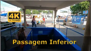 WALK BAHIA 【4K】: Passenger underpass (Salvador - Bahia)