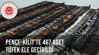 Mehmetçik, Pençe-Kilit’te 467 Adet Tüfek Ele Geçirdi