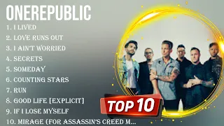 Best Songs of OneRepublic full album 2024 ~ Top 10 songs