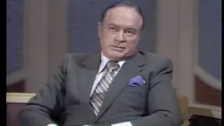 Bob Hope talks about his blackboard