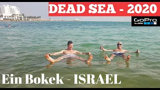 Floating and swimming in fantastic DEAD SEA - Ein Bokek - Israel - 2020