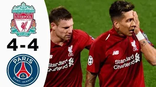 PSG vs Liverpool - 4-4 - Football Highlights That Shocked The World