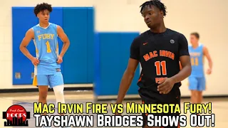 Tayshawn Bridges Takes Over! Mac Irvin Fire vs Minnesota Fury 2024