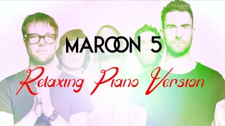 Maroon 5 | 13 Songs | Relaxing Piano Version | Piano for Sleeping 🎵 Piano for Studying