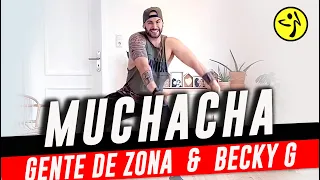Muchacha - Gente de Zona ft. Becky G //Zumba Mega Mix 77 (zumba MM77) // ZUMBA CHOREO