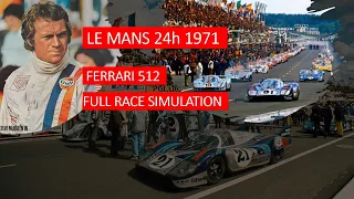 Historic LeMans 1971 Sports Cars 24h Race - Recreated