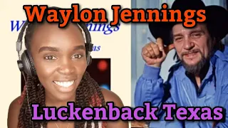 African Girl First Time Hearing Waylon Jennings - Luckenback Texas (REACTION)