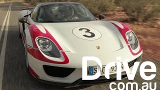 Porsche Hits 350km/h in the Australian Outback | Drive.com.au