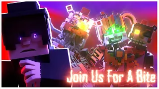"Join Us For A Bite" | FNAF Sister Location (Animated Minecraft Music Video Song @JTM
