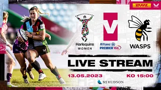 Live Allianz Premier 15s Rugby - Harlequins Women take on Wasps in the Game Changer
