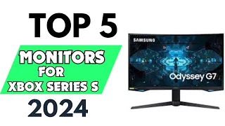 Top 5 Best Monitors for Xbox Series S of 2024 [don’t buy one before watching this]