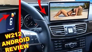 Mercedes Android 10 Screen Radio (COMAND) GPS Navigation / Full Review and Sound Test on Mercedes