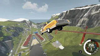 Car jump Arena 26 | Crazy Car Jumps and Crashes | BeamNG drive fun & madness |