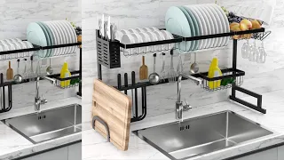 Top  kitchen dish drying rack