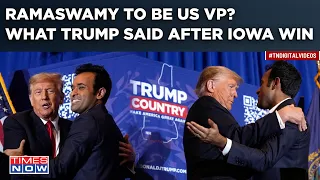Trump's Big Gamble| Vivek Ramaswamy To Be US VP? Ex-Potus Fuels This Rumour After Big Iowa Win?