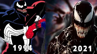 Evolução Do Venom Nos Desenhos E Nos Filmes, 1994-2021 (Evolução Dos Personagens)