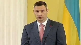 Witali Klitschko als Kiewer Oberbürgermeister vereidigt