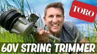 TORO DID IT! - 60V Battery String Trimmer | Best Review 2020 😛