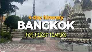 4 DAYS BANGKOK ITINERARY