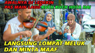 Awalnya Di Ledekin Pas Main lagu Kuch Kuch Hota Hai, Langsung lompat Meluk Dan Minta Maaf