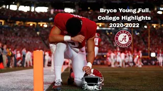 Bryce Young Full Career College Highlights at Alabama ‼️