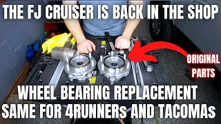 The FJ Cruiser is Back! Let's Replace The Wheel Bearings