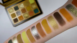 Natasha Denona Yucca Eyeshadow Palette Live Swatches