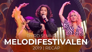 Melodifestivalen 2019 (Sweden) | Third Semi-Final | RECAP